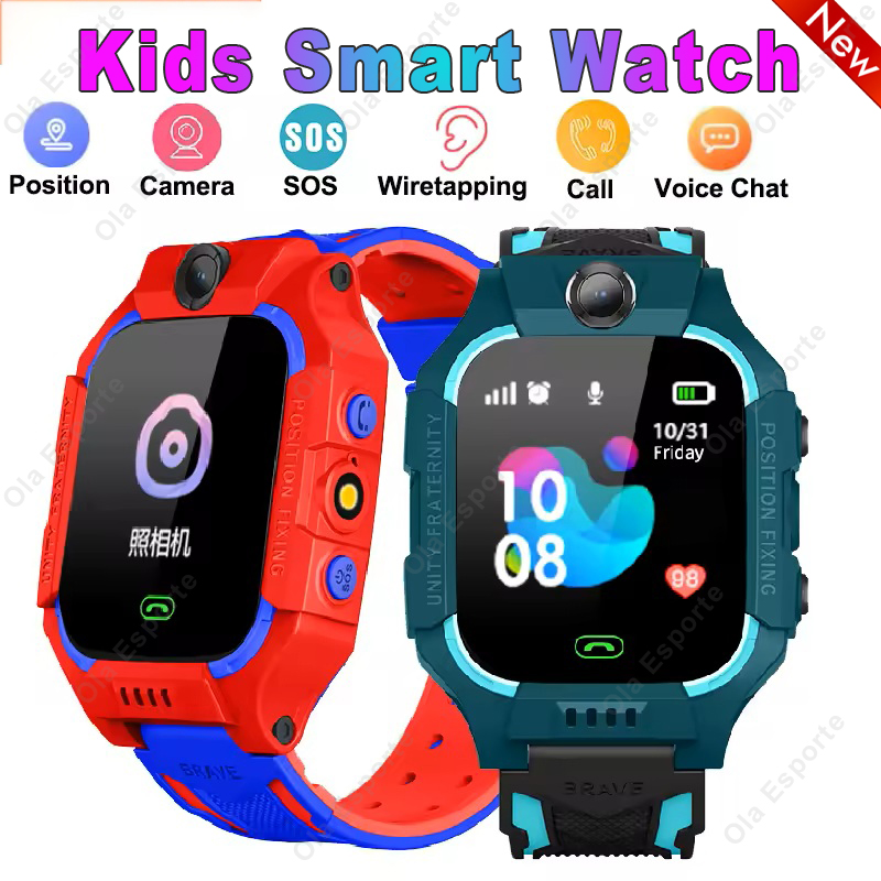 Smartwatch Watches Gift For Boys - Jam Tangan Pintar Anak Kartu SIM