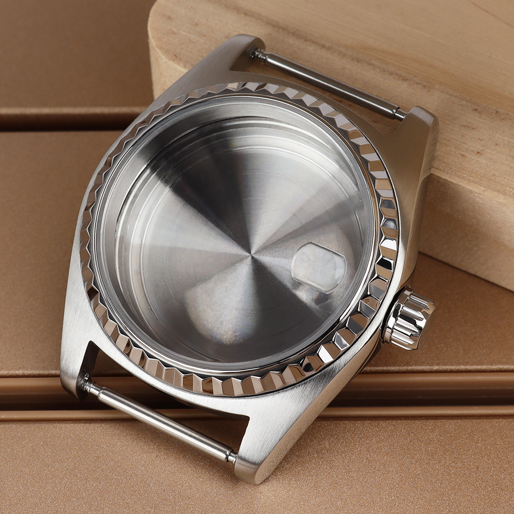 Watch Bezel Insert - Casing Jam Tangan NH35 36 Perak
