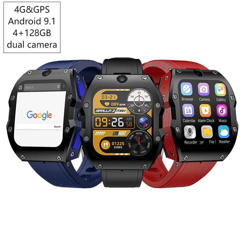 Smartwatch Watches Smart - Smartwatch Android 4G 4+128GB GPS Kamera