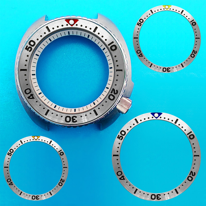 Watch Bezel Insert - Jam tangan pria, 38mm Bezel baja