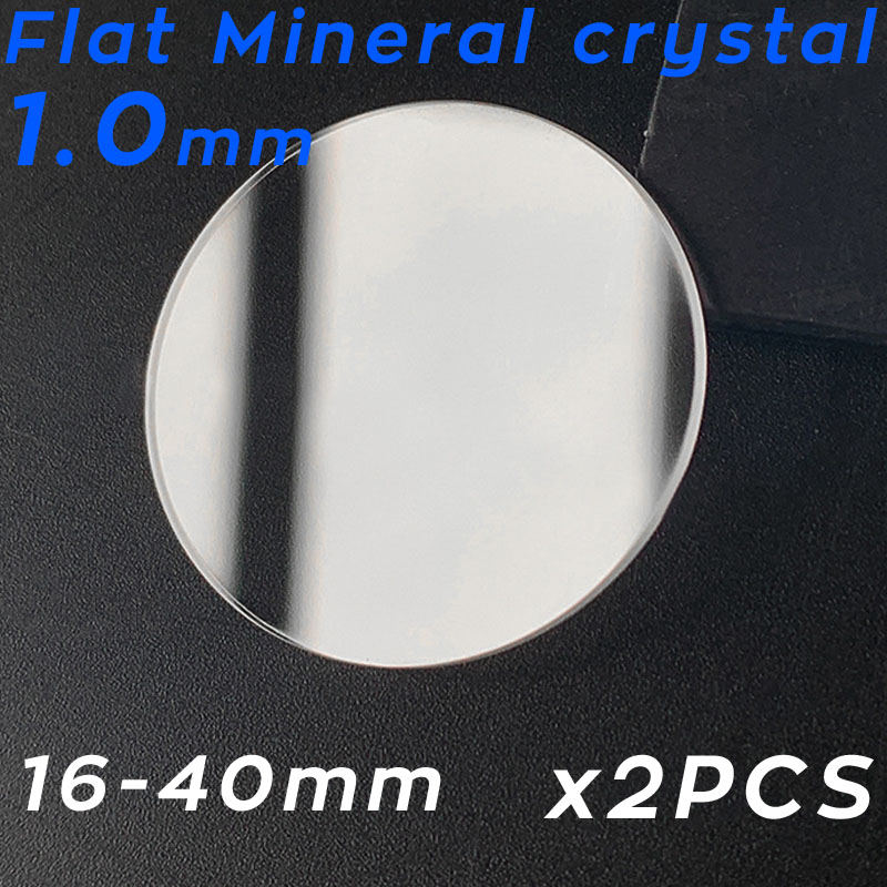 Watch Crystal Replacement - Baru 2 Buah Jam Tangan Bulat
