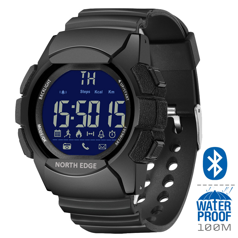 Smartwatch Digital Watches For Men - NORTH EDGE AK 100M Jam Tangan