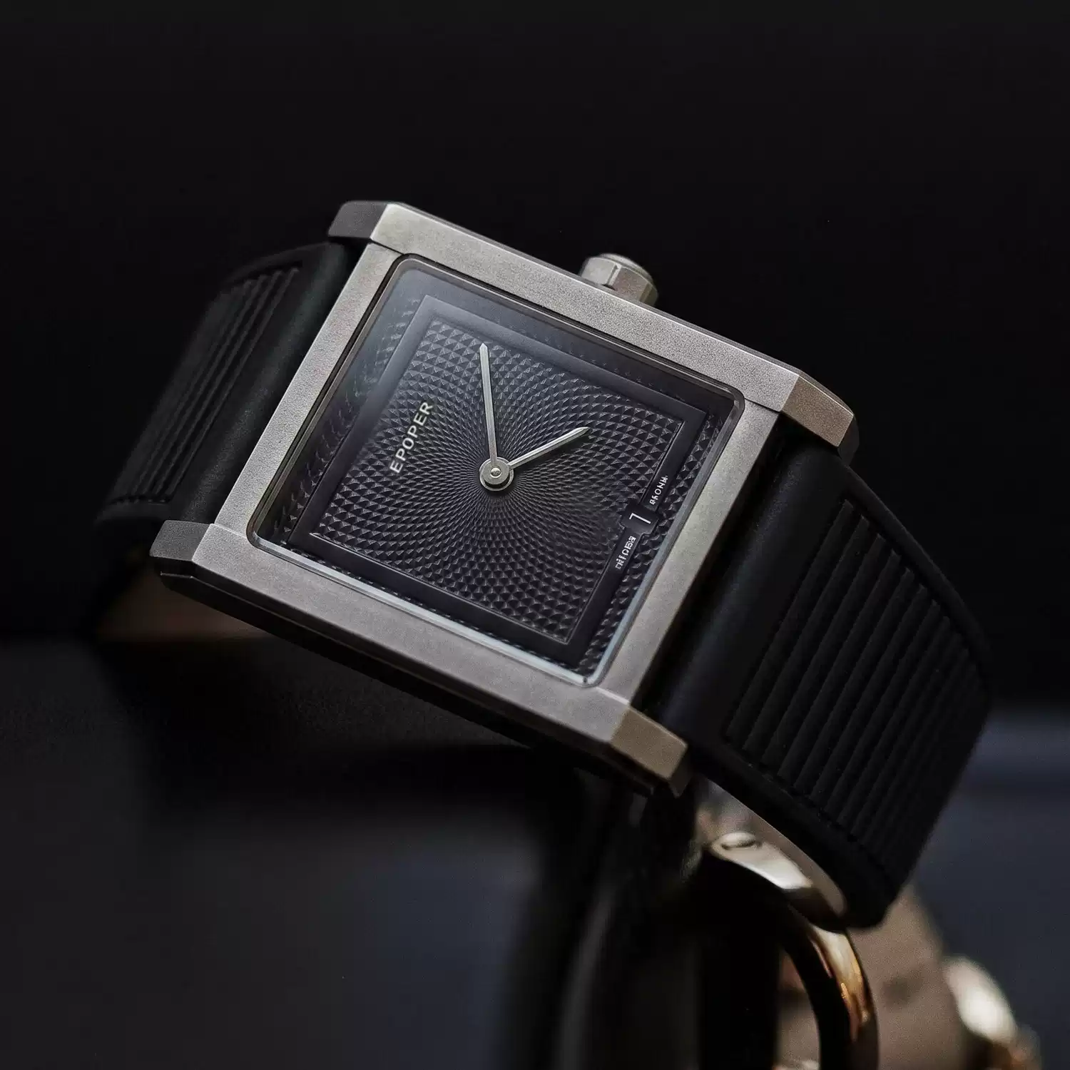 Smartwatch Vintage Watches For Men - Jam Tangan Pria Dial Persegi Quartz