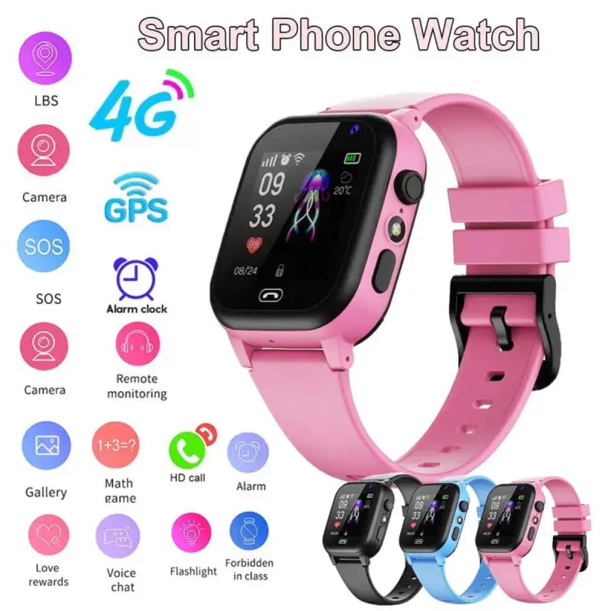 Watch Display Pillow - Jam Tangan Pintar Anak 4G Multifungsi