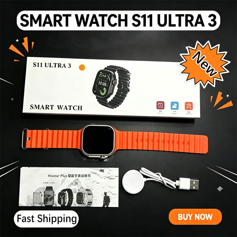Watch Smartwatch Android - Jam Tangan Pintar S11 Ultra 3