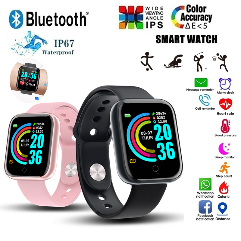 Smartwatch Sports Watches For Women - Jam Tangan Pintar Multifungsi Pria Wanita