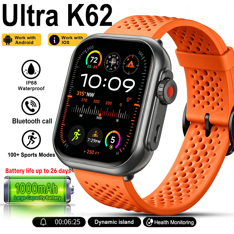 Smartwatch Sports Watches For Women - Jam Tangan Pintar Baru Ultra K62