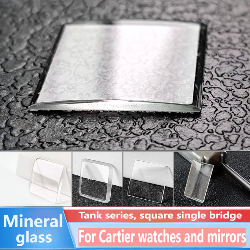 Cartier Watch Tank - Kristal Jembatan Tunggal Persegi Untuk Bagian