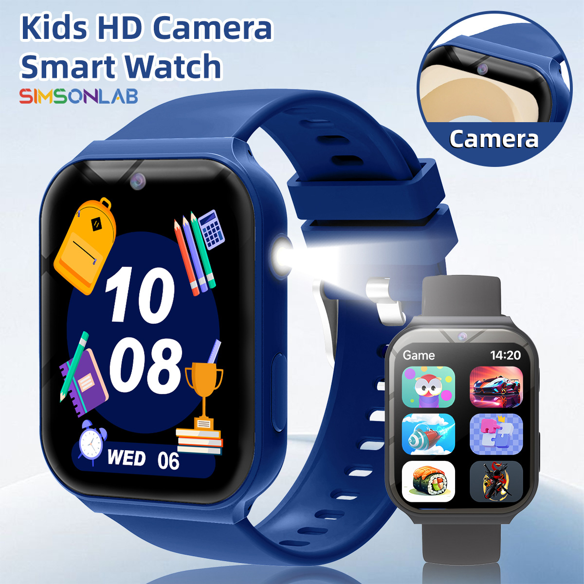 Smartwatch Watches Gift For Boys - Jam Tangan Pintar Anak HD Kamera