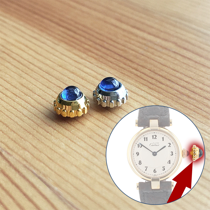Cartier Watch Tank - Mahkota Jam Tangan Safir untuk Jam