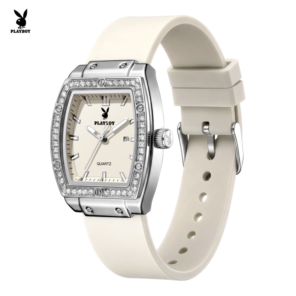 Watch Bezel Insert - PLAYBOY 3146 Jam Tangan Wanita Elegan