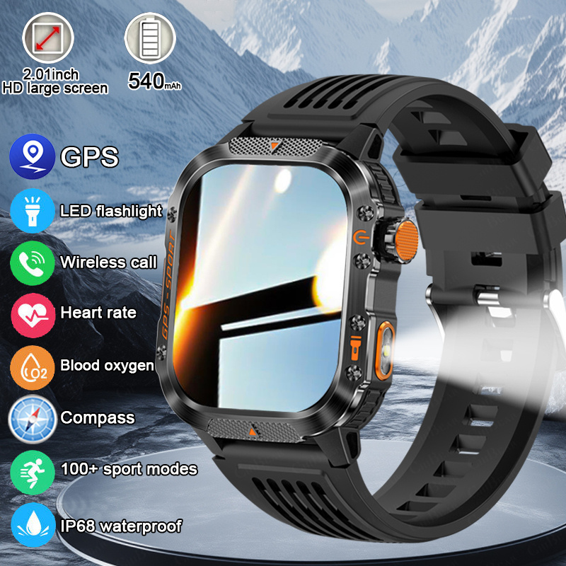 Smartwatch New Watches 2025 - Jam Tangan Pintar Olahraga Militer Baru