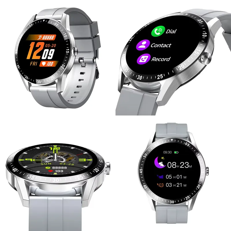 Smartwatch Watches Smart - Jam Tangan Pintar Pelacak Kebugaran Dengan