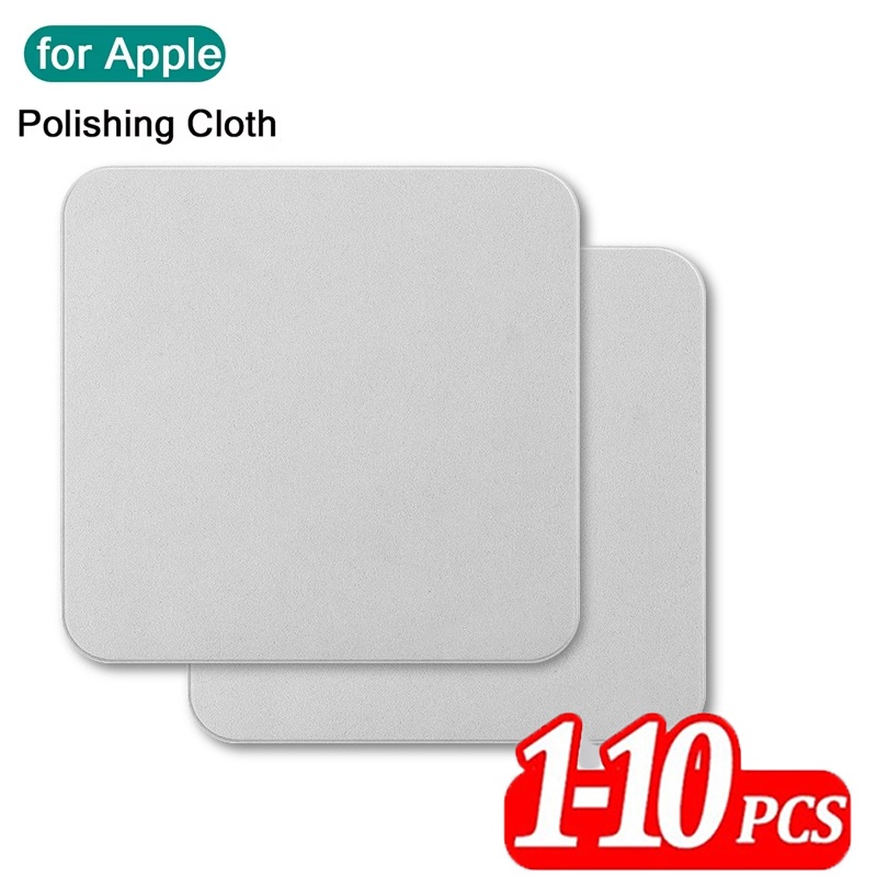 Watch Polishing Cloth - 1/5/10 Buah Kain Pemoles Lapisan Ganda