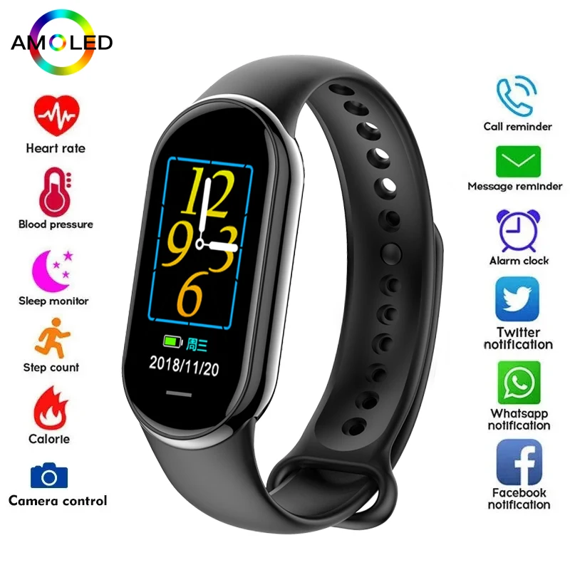 Smartwatch Sports Watches For Women - Jam Tangan Pintar M8 Band Kecil