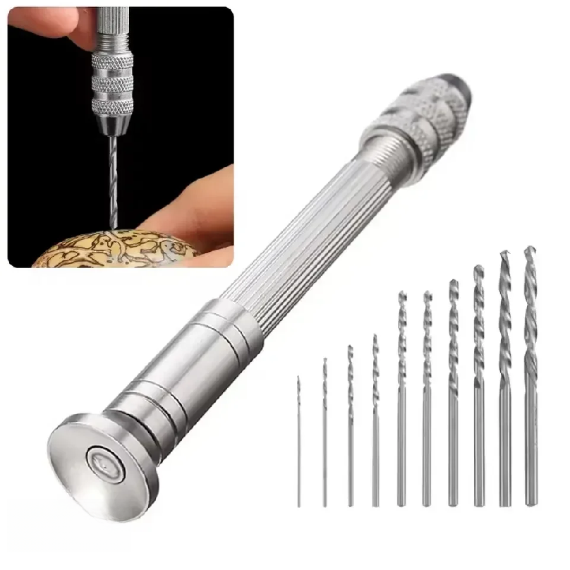 Watches Original - 0.8-3.0mm Mini Hand Drill Alat Pertukangan