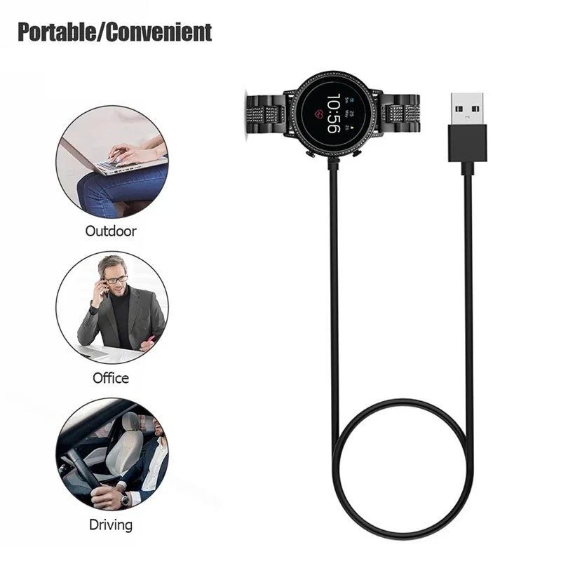 Fossil Watches Smartwatch Gen 4 - Dok Pengisi Daya Cepat Magnetik USB