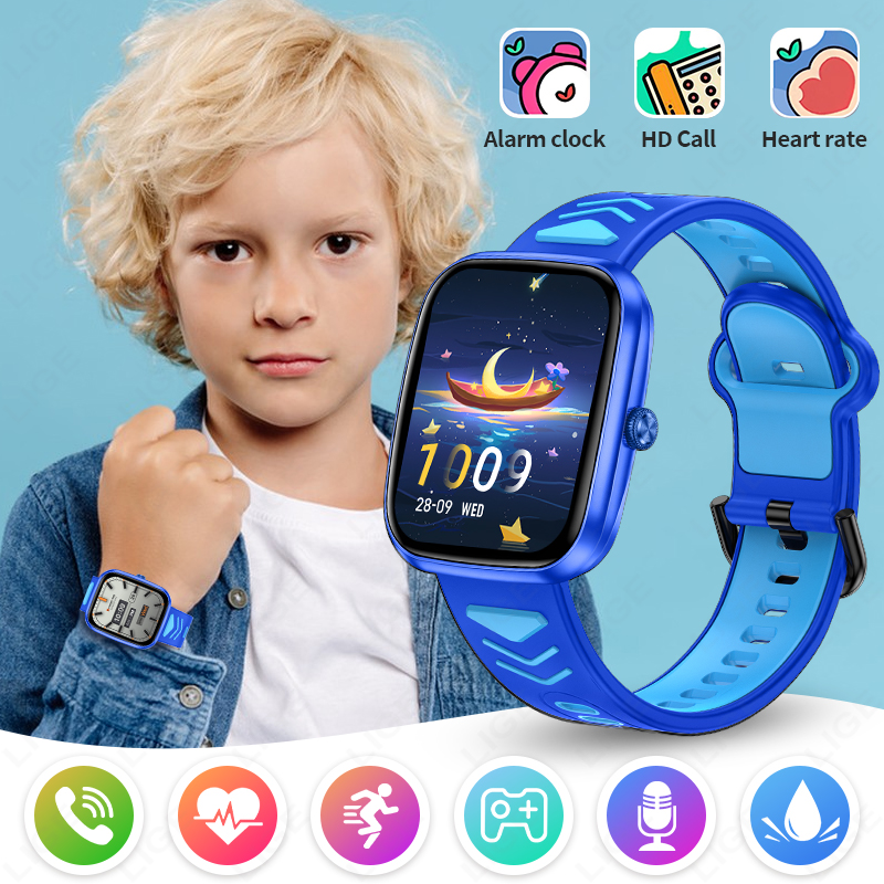 Smartwatch Watches Gift For Boys - Jam Tangan Pintar Anak LIGE 2026