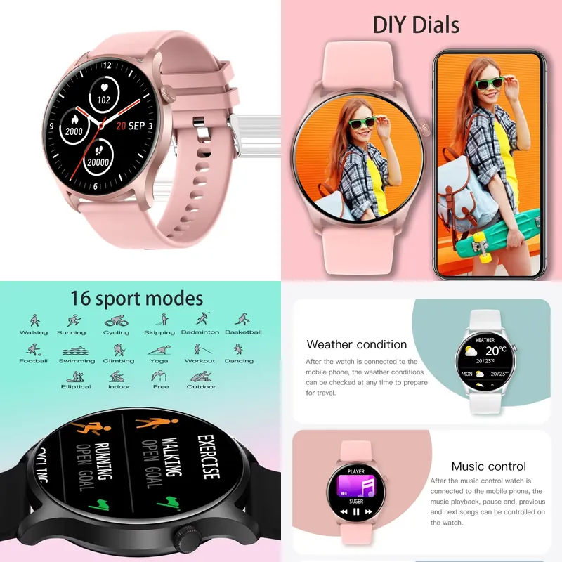Smartwatch Watches Smart - SENBONO MAX8 Jam Tangan Pintar Pria