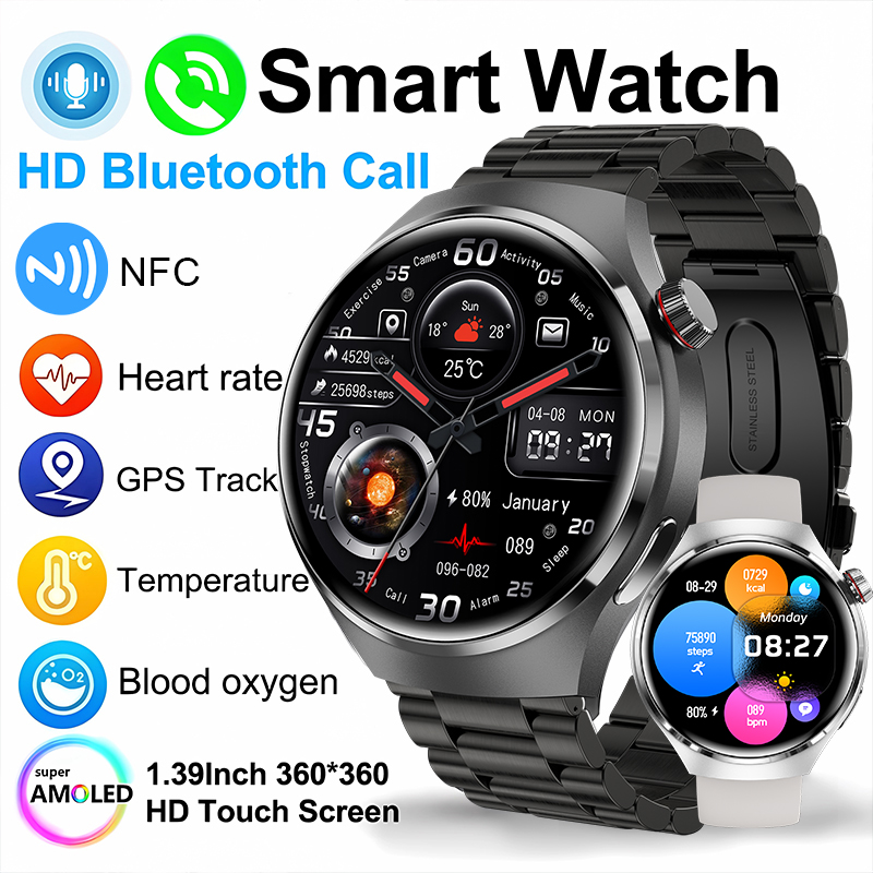 Smartwatch New Watches 2025 - Jam Tangan Pintar Baru 2026 Monitor