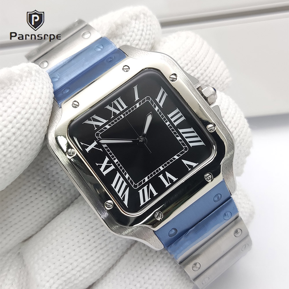 Cartier Watch Tank - Jam Tangan Pria Casing Persegi Jam