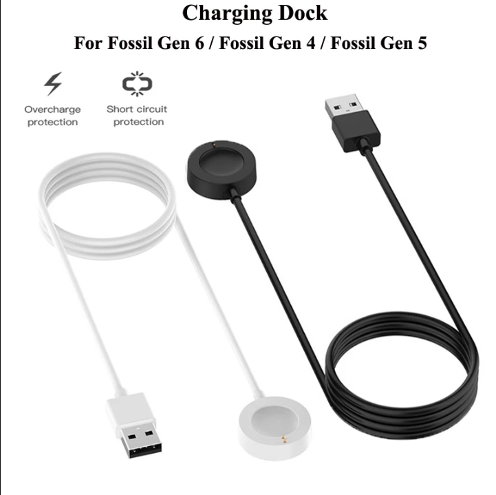 Fossil Watches Smartwatch Gen 4 - 1M Dock Pengisi Daya Isi Daya