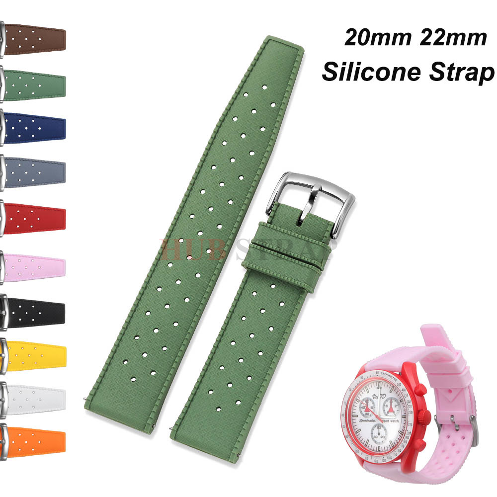 Citizen Watches Smartwatch - Tali Jam Tangan Silikon Tropis 20Mm