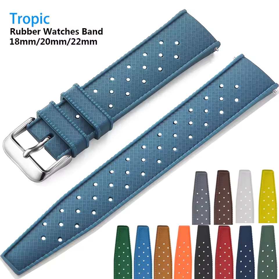 Citizen Watches Smartwatch - Tropis FKM Watch Band Rilis Cepat