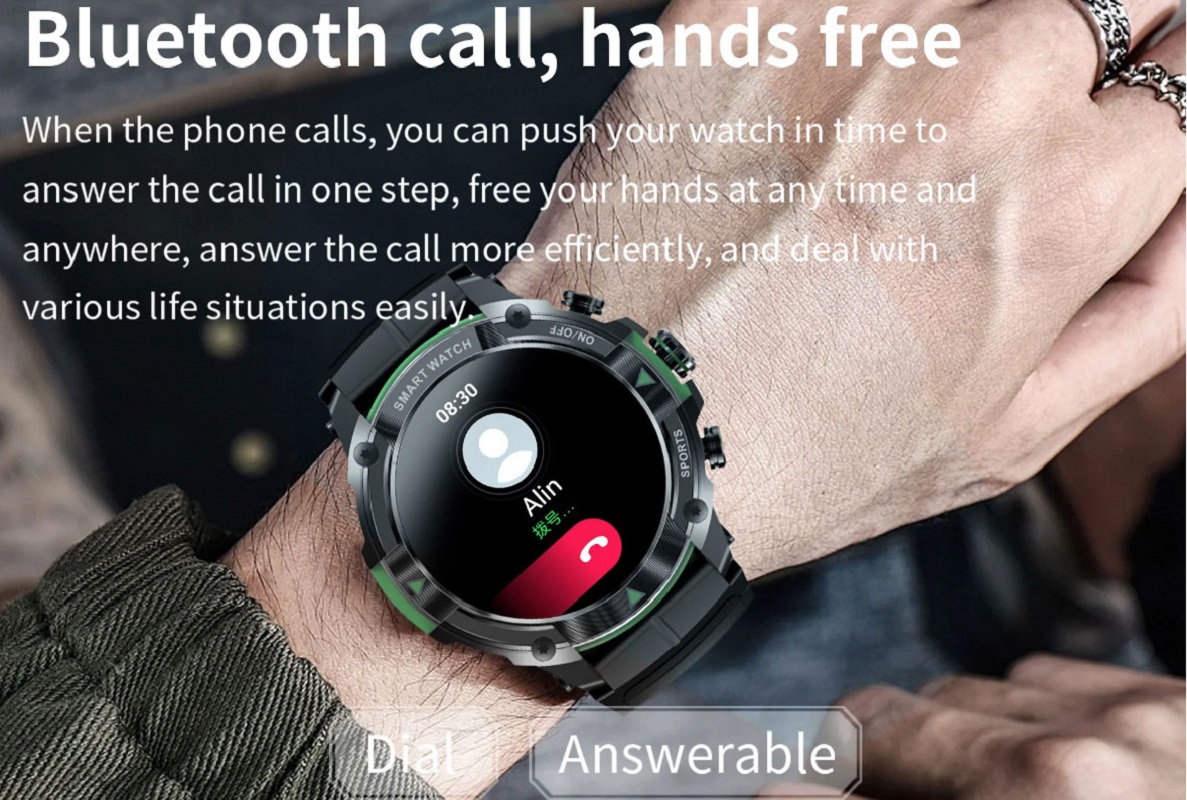 Jam tangan pintar 1.43 layar A - Watch Vs Smartwatch ulasan dan harga