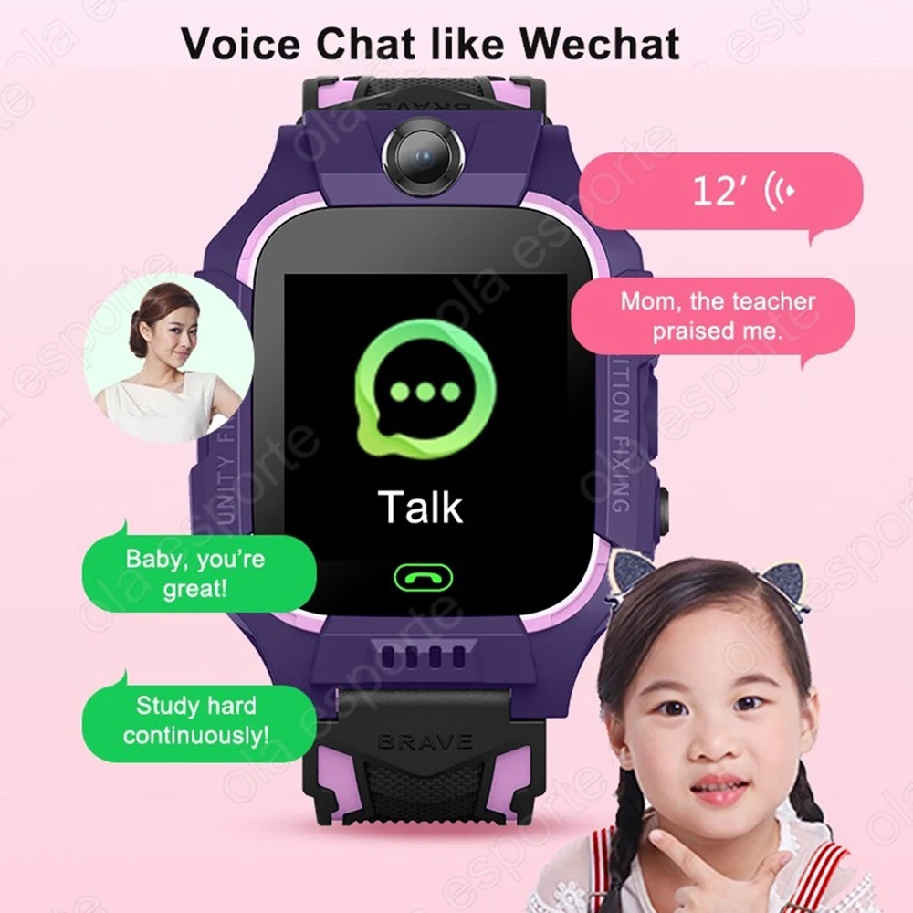 Jam Tangan Pintar Anak Kartu S - Smartwatch Watches Gift For Boys ulasan dan harga