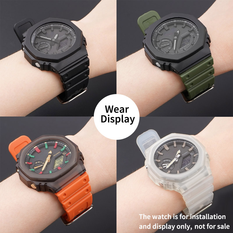 Tali karet UNTUK Casio G SHOCK - Casio Watch G-Shock Ga-2100 ulasan dan harga