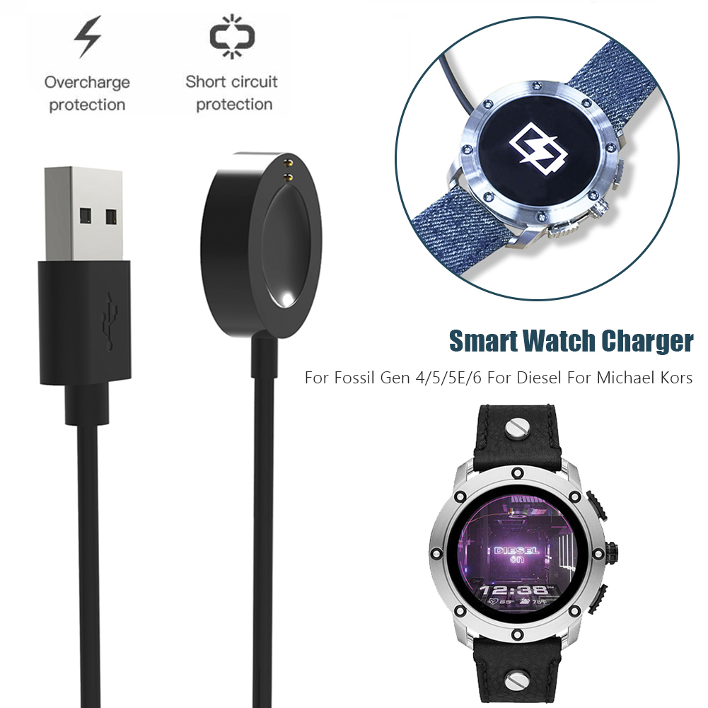 Kabel Pengisi Daya Smartwatch  - Fossil Watches Smartwatch Gen 4 ulasan dan harga