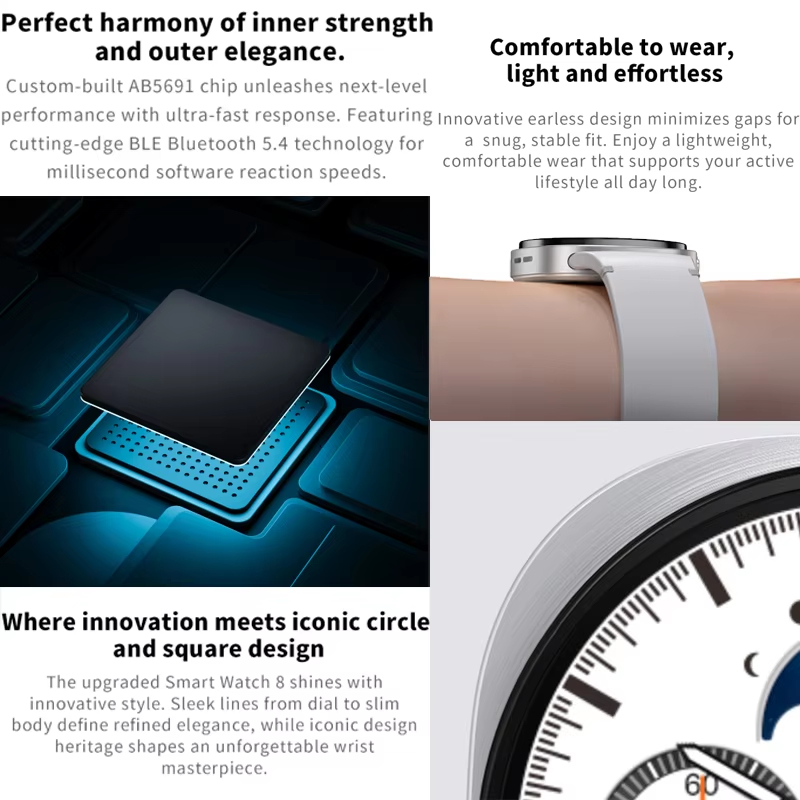 Jam Tangan Pintar Wanita 8 Max - Smartwatch Sports Watches For Women ulasan dan harga