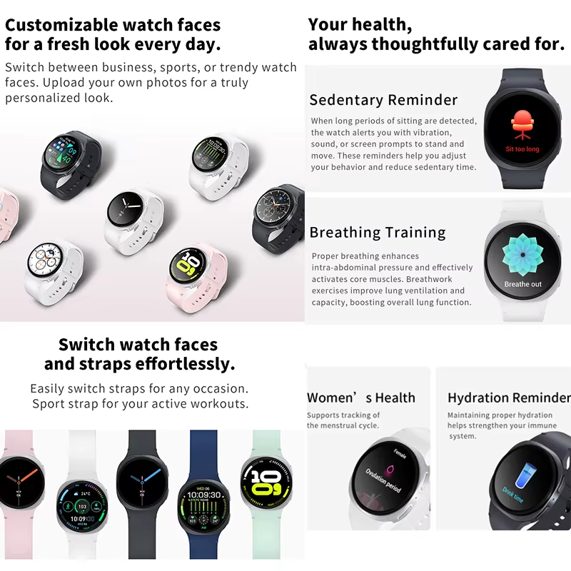 Jam Tangan Pintar Wanita 8 Max - Smartwatch Sports Watches For Women ulasan dan harga