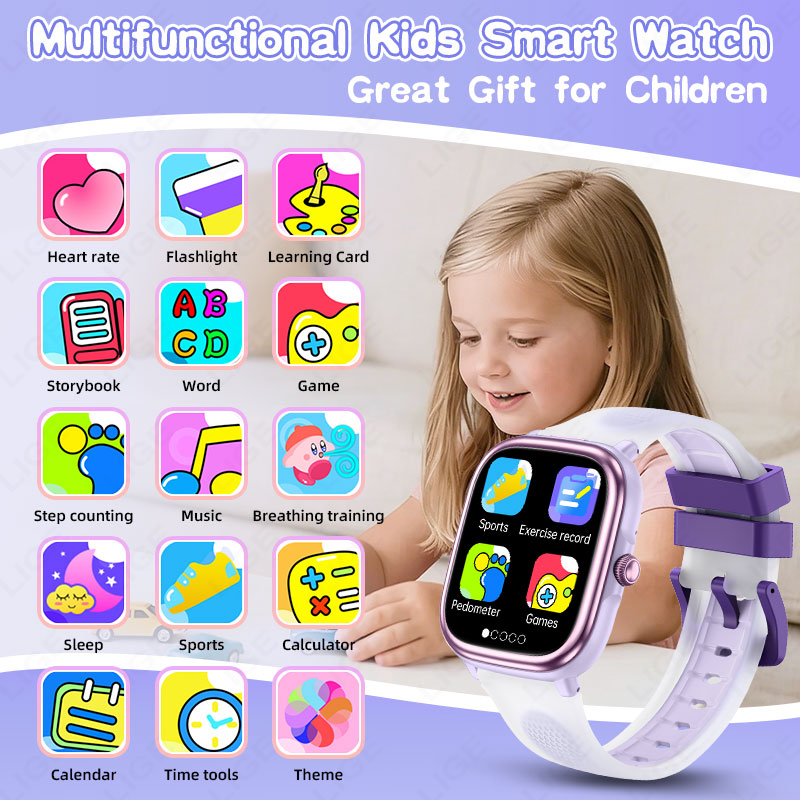 LIGE 2026 Jam Tangan Pintar An - Smartwatch Watches Gift For Boys ulasan dan harga