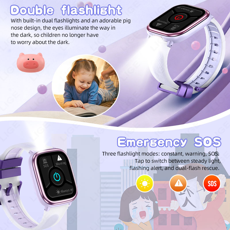 LIGE 2026 Jam Tangan Pintar An - Smartwatch Watches Gift For Boys ulasan dan harga