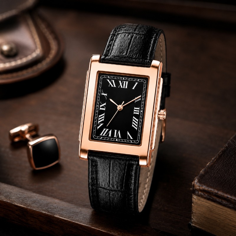 Jam Tangan Pria Bisnis Klasik, - Smartwatch Square Watches For Men ulasan dan harga
