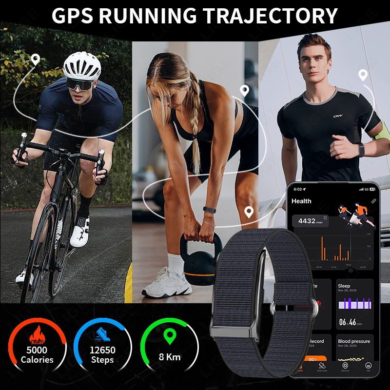 LIGE jam tangan pintar untuk p - Smartwatch Sports Watches For Women ulasan dan harga