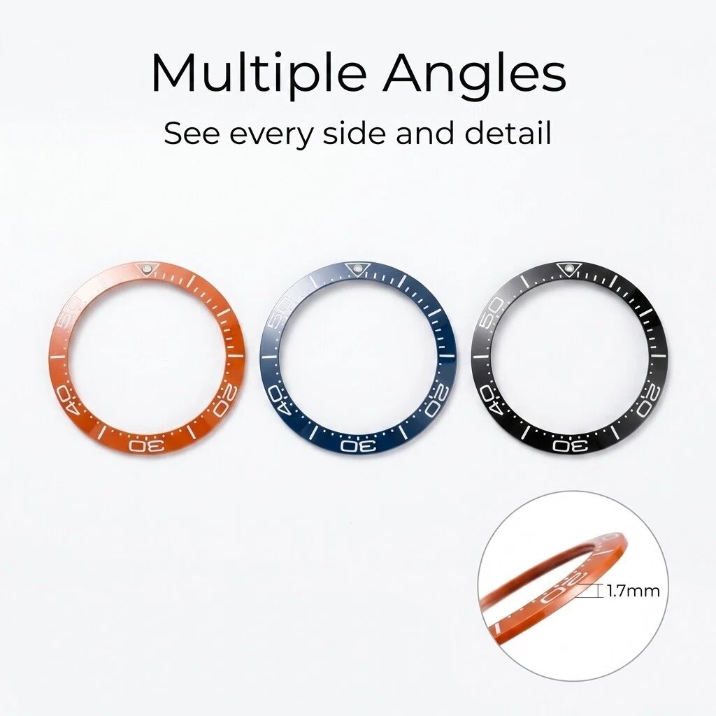 Seagull SEA600m Style Baru 38m - Watch Bezel Insert ulasan dan harga