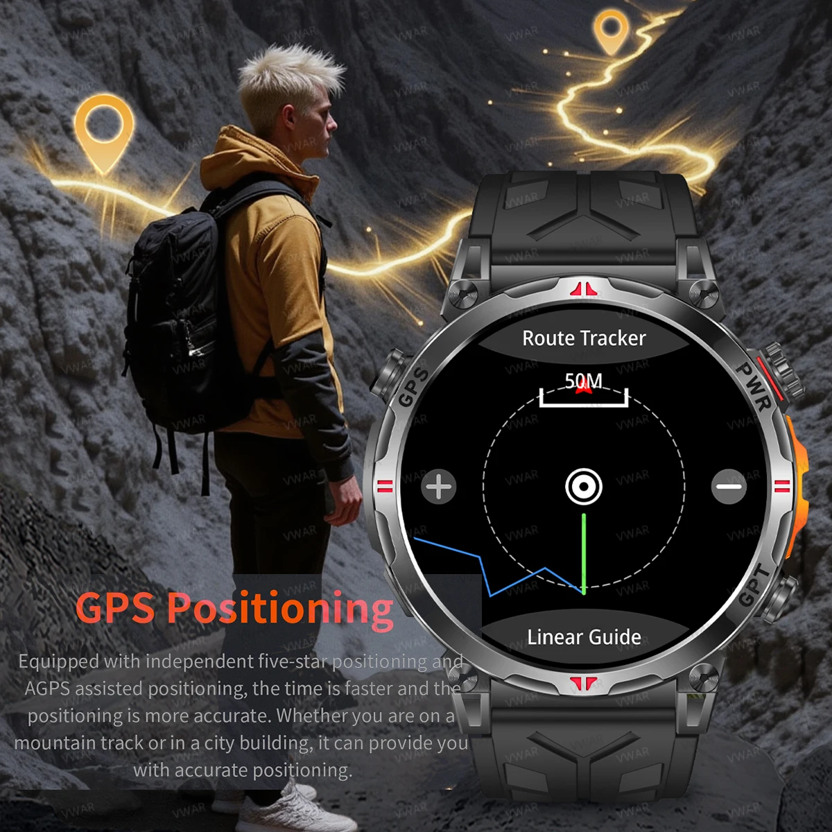 2025 VWAR Air5 Ultra GPS Smart - Watch Vs Smartwatch ulasan dan harga