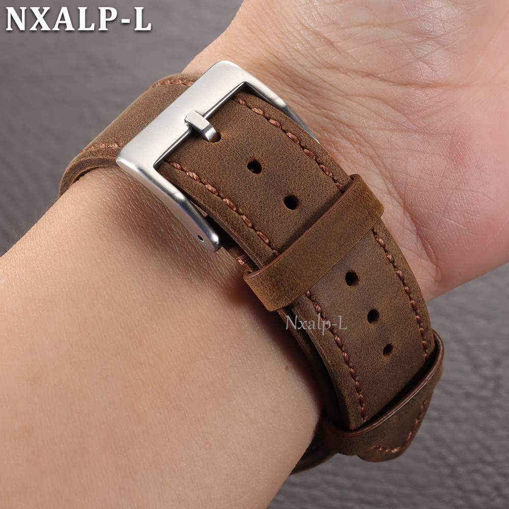 Tali Jam Tangan Kulit Matte &  - Smartwatch Vintage Watches For Men ulasan dan harga