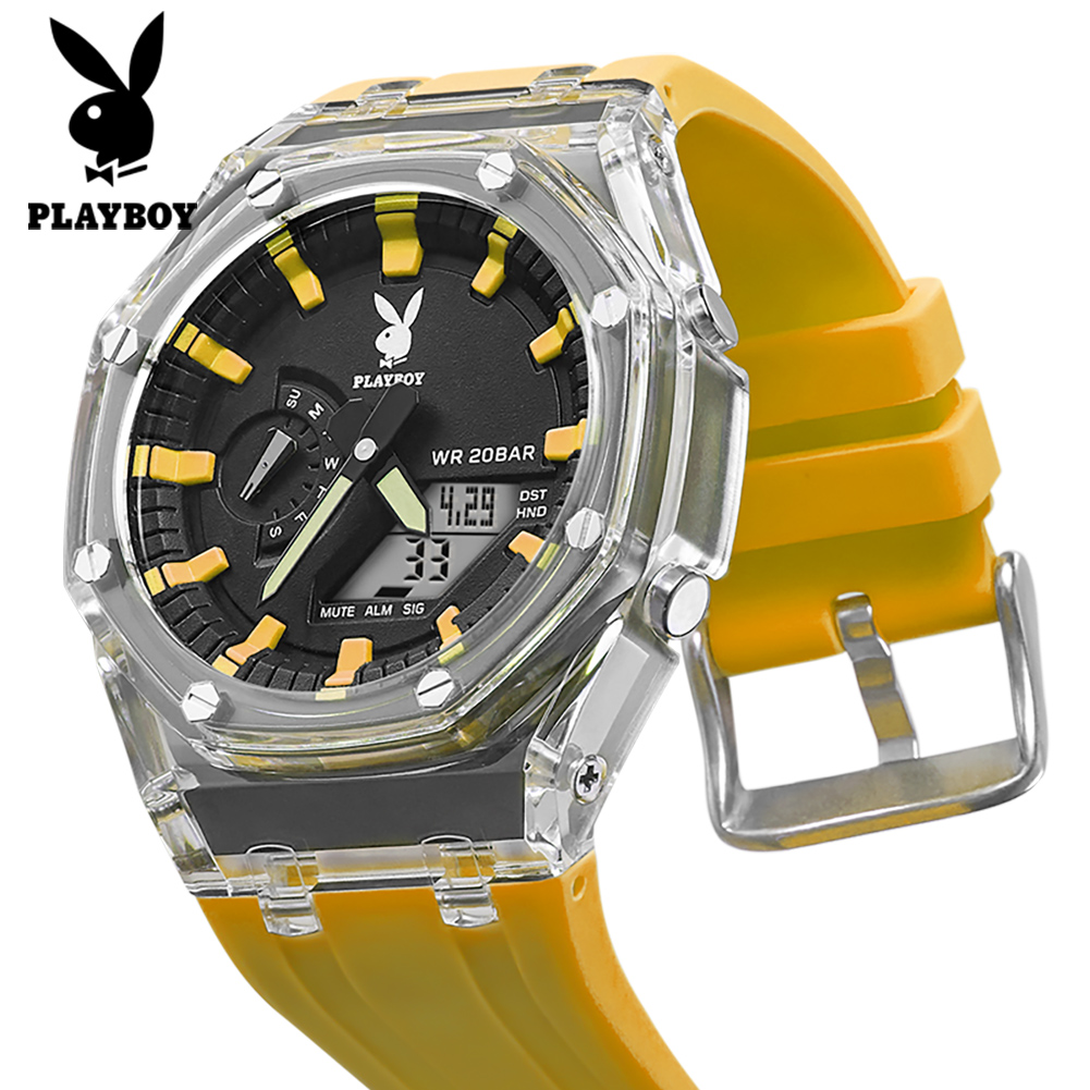 PLAYBOY 2066 Jam Tangan Pria M - Smartwatch Digital Watches For Men ulasan dan harga