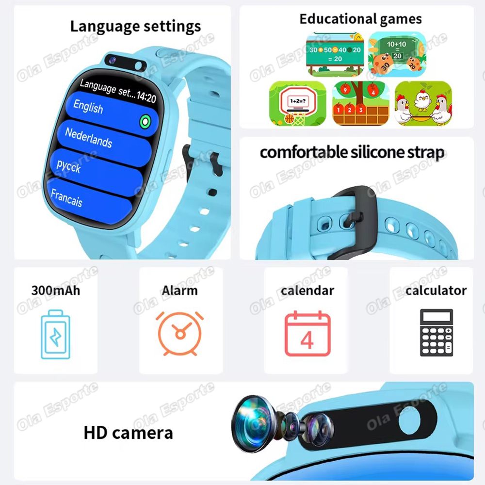 Jam Tangan Pintar Anak Baru 20 - Smartwatch Watches Gift For Boys ulasan dan harga