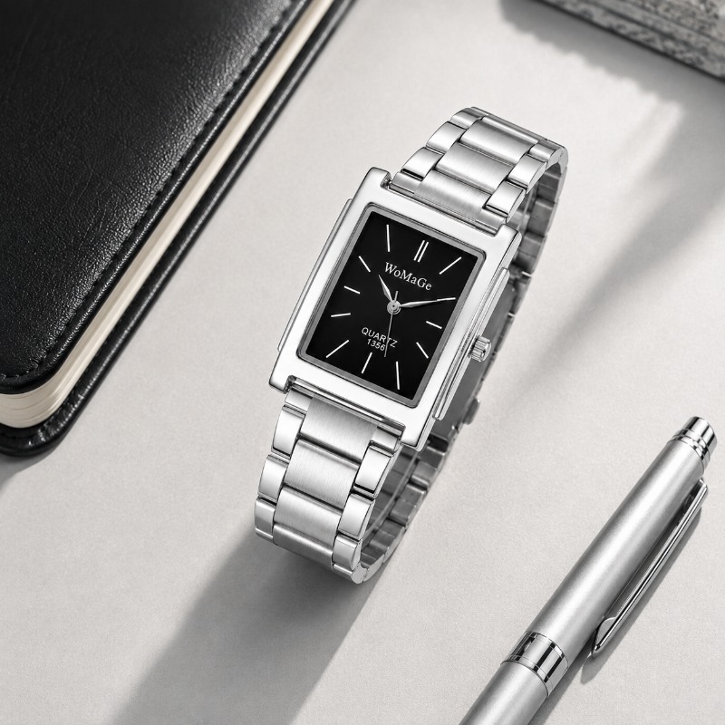 Jam Tangan Pria Bisnis, Dial P - Smartwatch Square Watches For Men ulasan dan harga