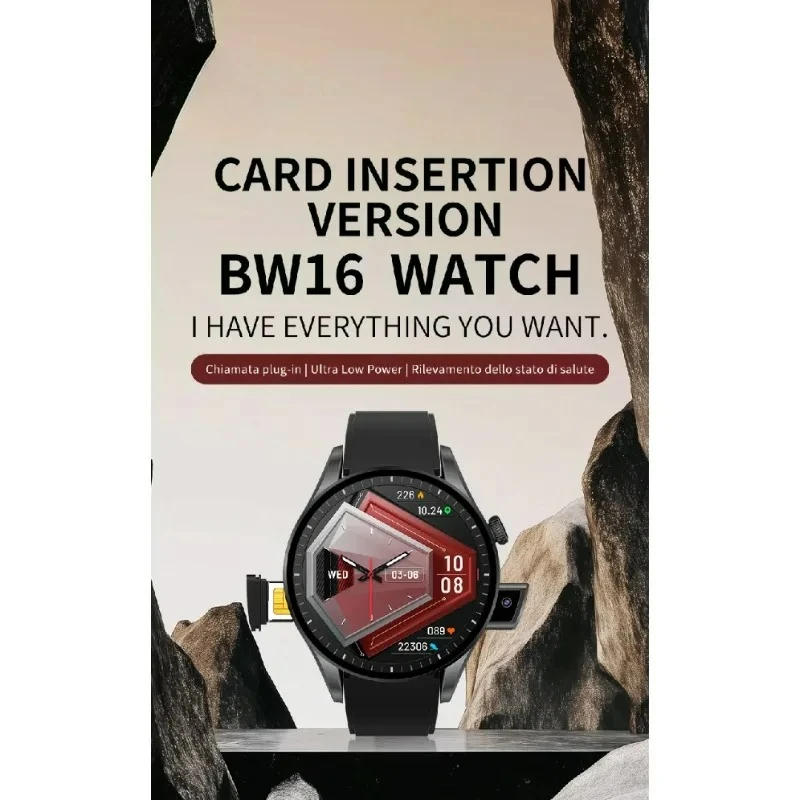 Smartwatch 4G Baru BW16: WiFi  - Smartwatch New Watches 2025 ulasan dan harga