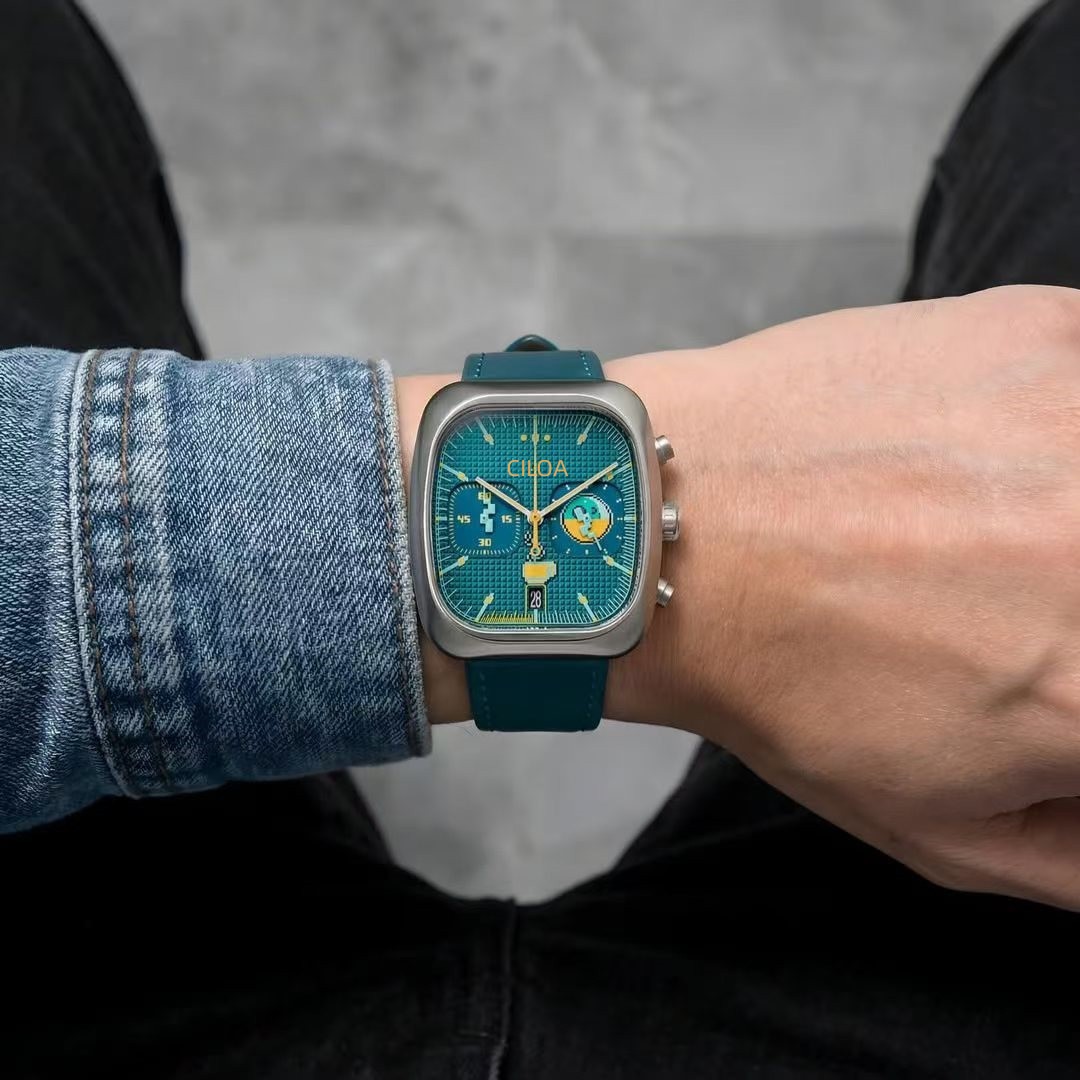 CILOA Jam Tangan Pria Kronogra - Smartwatch Square Watches For Men ulasan dan harga