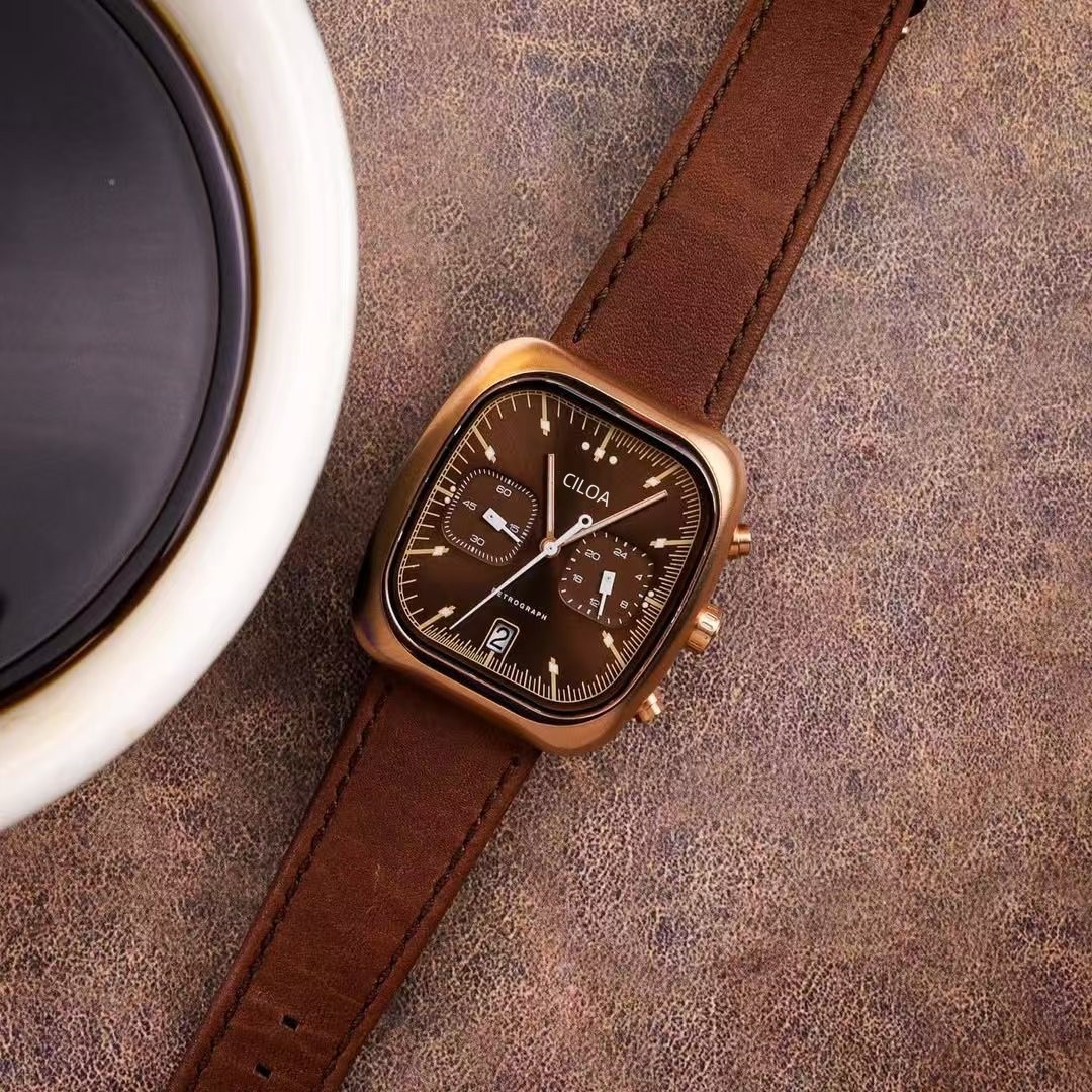 CILOA Jam Tangan Pria Kronogra - Smartwatch Square Watches For Men ulasan dan harga