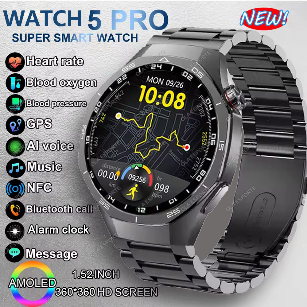 Jam Tangan Pintar Baru Watch 5 - Smartwatch Sports Watches For Women ulasan dan harga