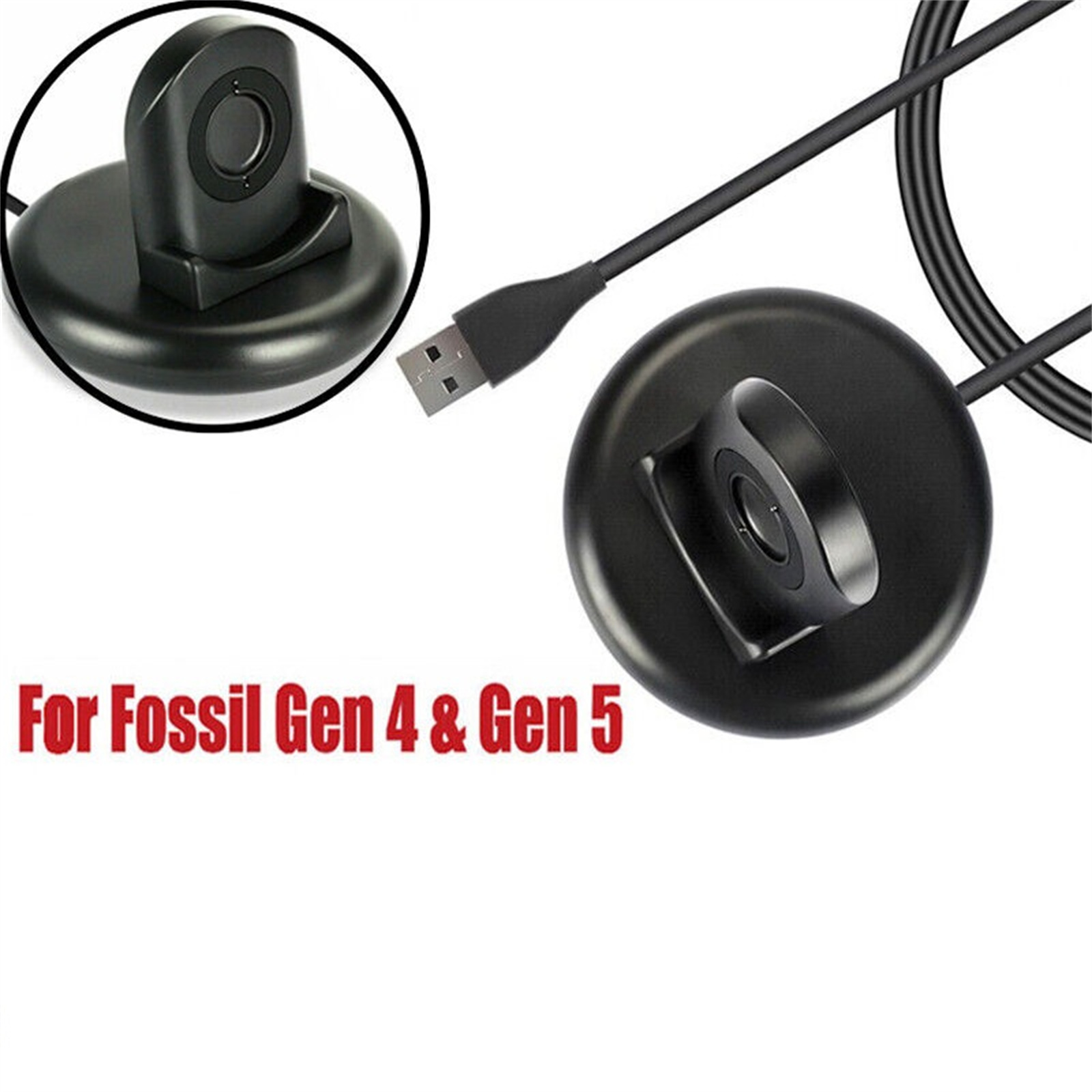Pengisi Daya Jam Tangan USB 1m - Fossil Watches Smartwatch Gen 4 ulasan dan harga