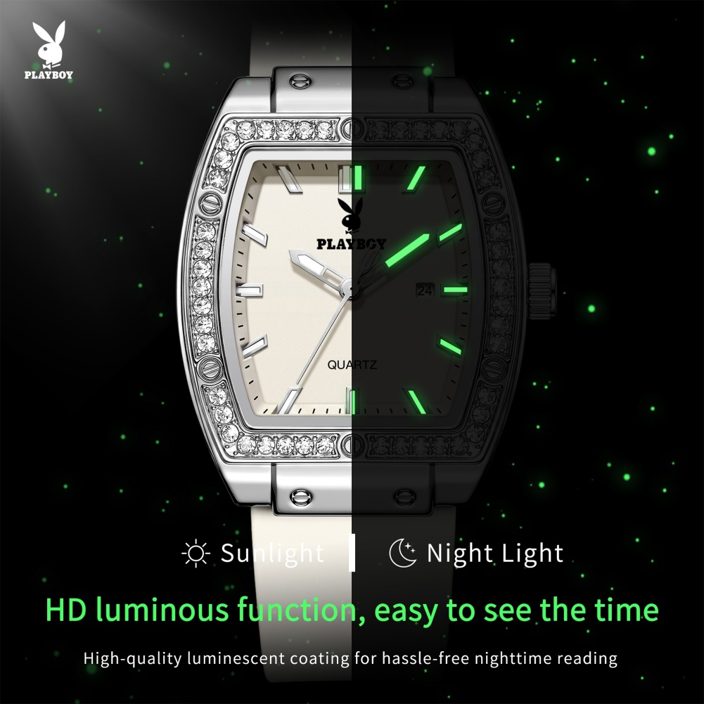 PLAYBOY 3146 Jam Tangan Wanita - Watch Bezel Insert ulasan dan harga